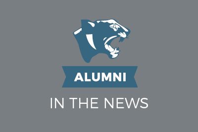 Alumni in the news logo