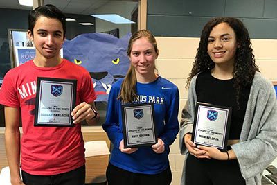 mpa athletes of the month